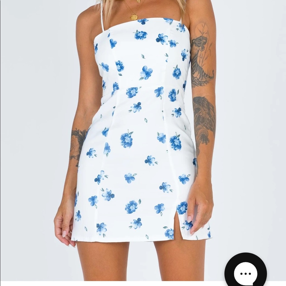 princess polly floral mini dress